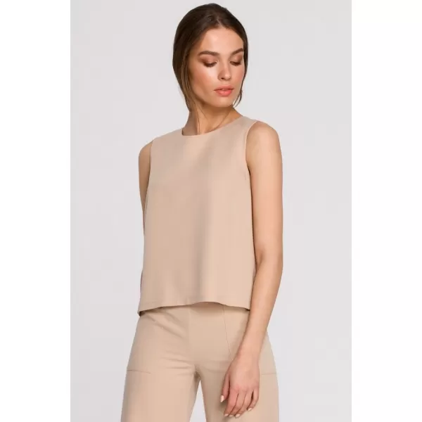  Дамска блуза STYLOVE S257 БЕЖОВО 