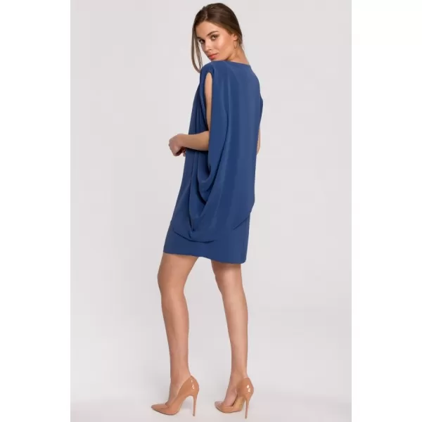  Рокля STYLOVE S262 СИНЬО 
