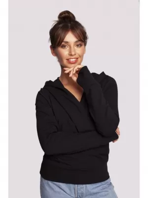 Дамски суичър BEWEAR B246 ЧЕРЕН