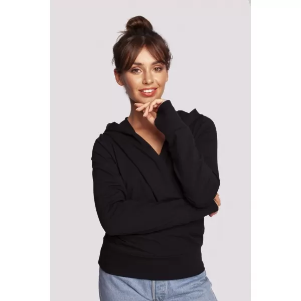  Дамски суичър BEWEAR B246 ЧЕРЕН 