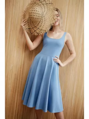Рокля BEWEAR B218 СИНЬО