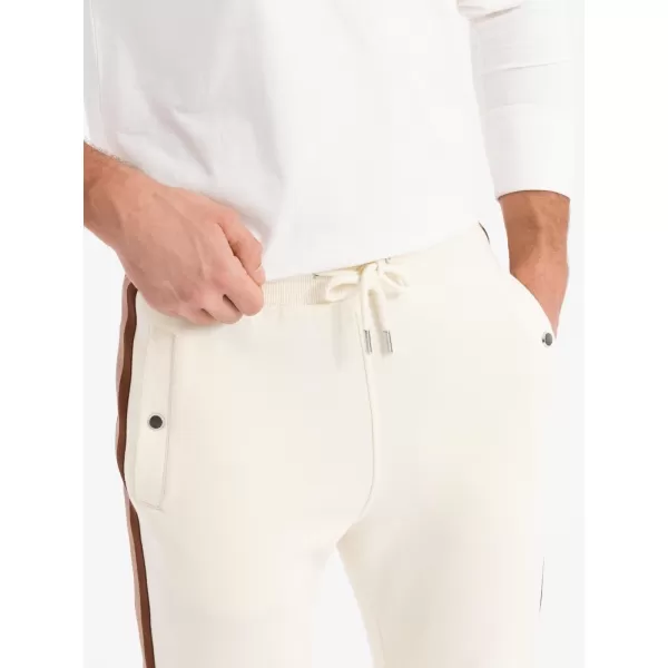  Мъжки анцузи OMBRE OM-PASK-0258 КРЕМ 