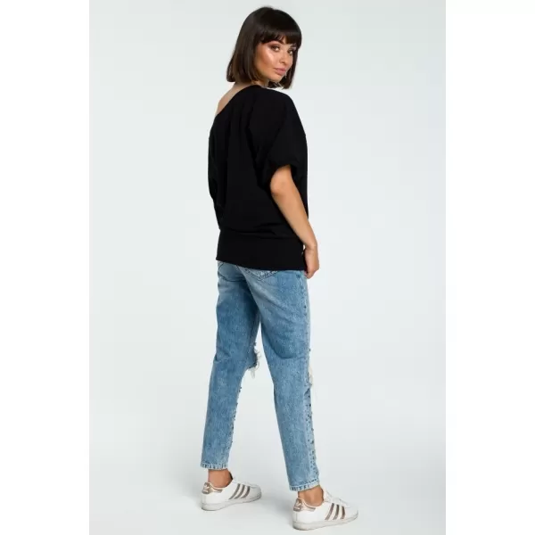  Дамска блуза BEWEAR B079 ЧЕРЕН 