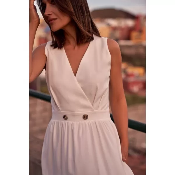  Рокля STYLOVE S224 ЕКРЮ 