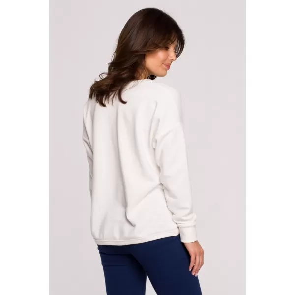  Дамски суичър BEWEAR B225 ЕКРЮ 