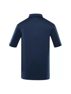 Мъжки t -риза с яка ALPINE PRO COOWEL 2 СИНЬО