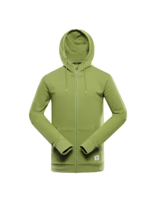 Мъжки суичър ALPINE PRO LOKK ЗЕЛЕНО
