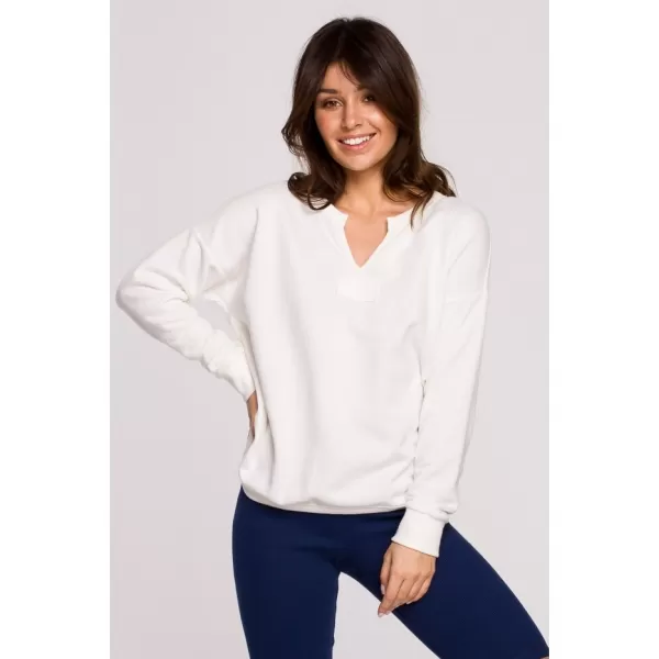  Дамски суичър BEWEAR B225 ЕКРЮ 