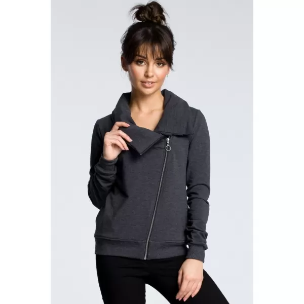  Дамски суичър BEWEAR B071 ГРАФИТ 