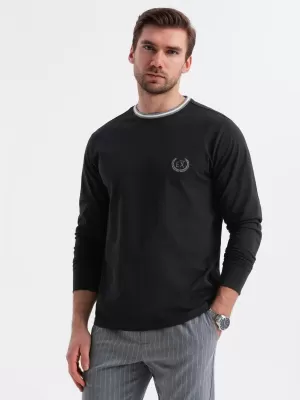 Риза OMBRE OM-LSCL-0128 ЧЕРНО