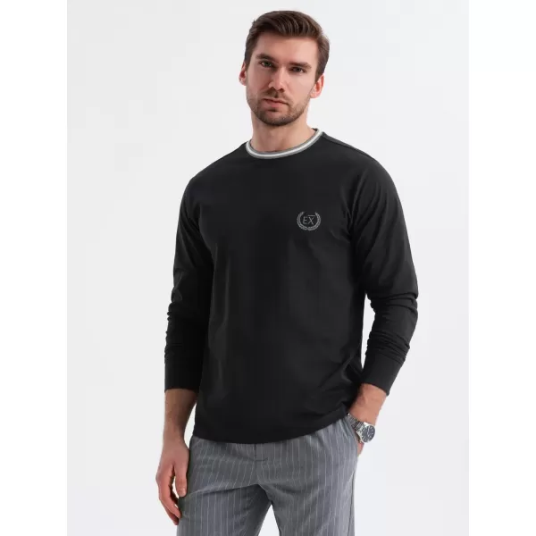 Риза OMBRE OM-LSCL-0128 ЧЕРНО 