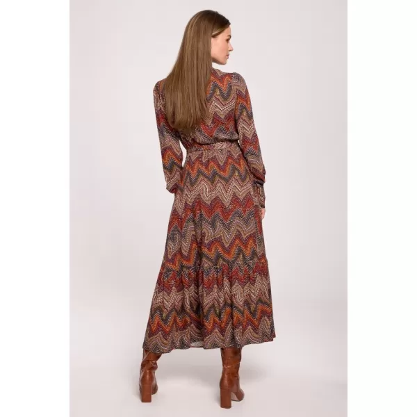  Рокля STYLOVE S291 КАФЯВО 