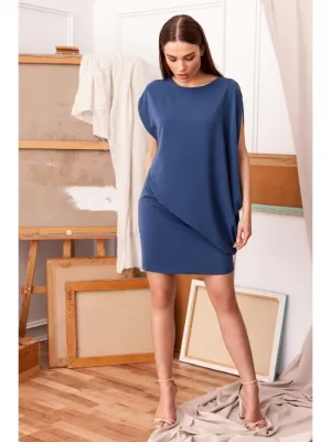 Рокля STYLOVE S262 СИНЬО