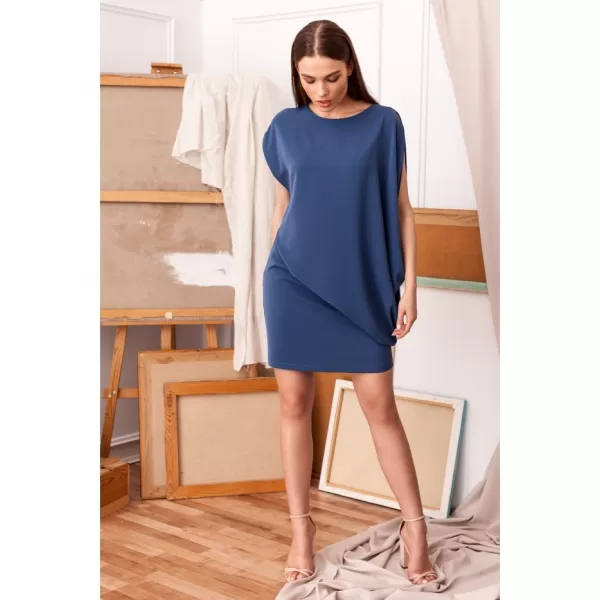  Рокля STYLOVE S262 СИНЬО 