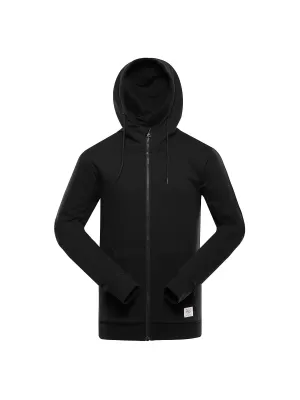 Мъжки суичър ALPINE PRO LOKK ЧЕРНО