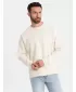 Мъжки суичър OMBRE OU-SNBC-0104 КРЕМ
