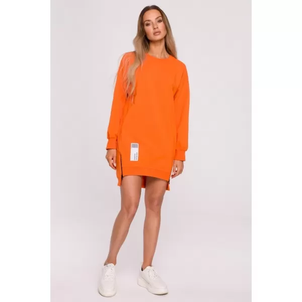  Дамски суичър MOE M676 ОРАНЖЕВО 