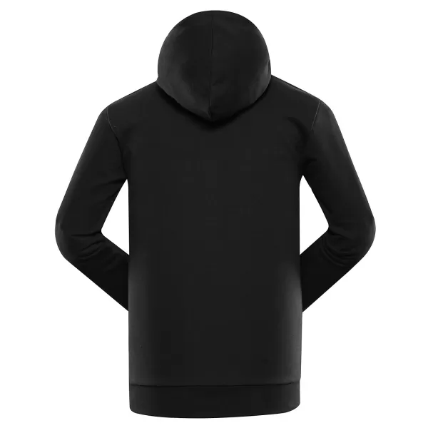  Мъжки суичър ALPINE PRO LOKK ЧЕРНО 