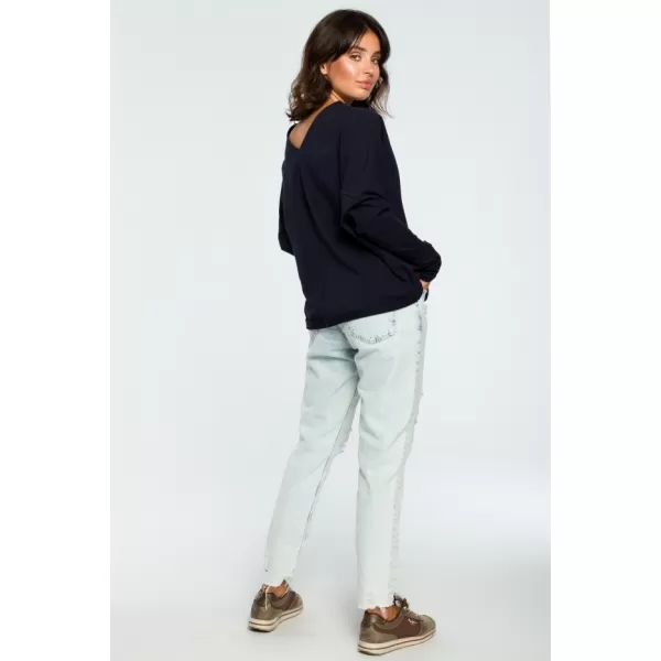  Дамска блуза BEWEAR B094 МОРСКО СИНЬО 