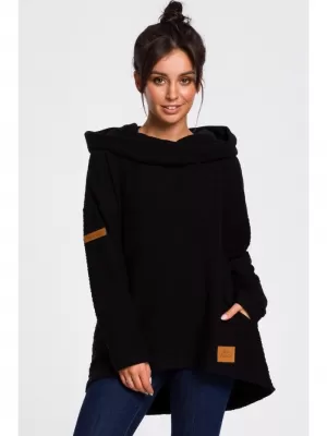 Дамски суичър BEWEAR B131 ЧЕРЕН