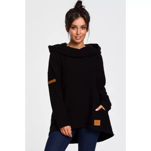  Дамски суичър BEWEAR B131 ЧЕРЕН 