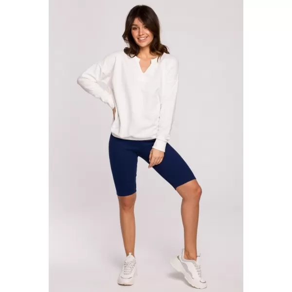  Дамски суичър BEWEAR B225 ЕКРЮ 