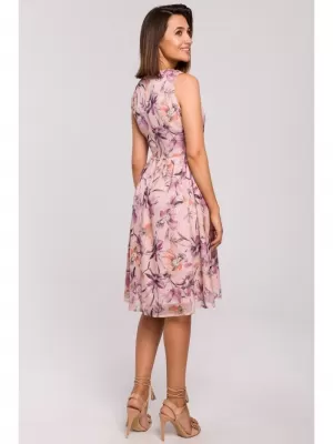 Рокля STYLOVE S225 РОЗОВО