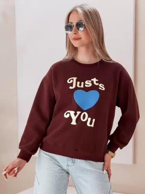 Дамска суитчър DSTREET FEELME BY1474 БОРДЕ