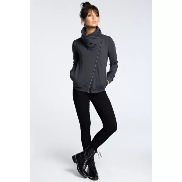  Дамски суичър BEWEAR B071 ГРАФИТ 