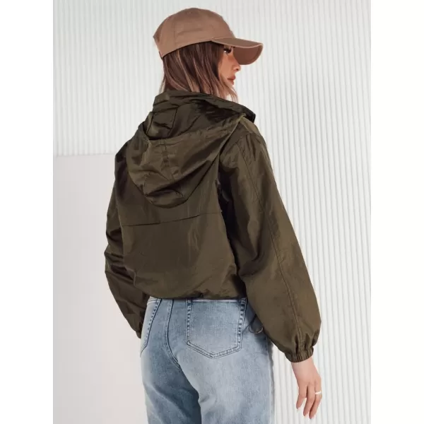  Дамско яке DSTREET TY4223 ЗЕЛЕНО 