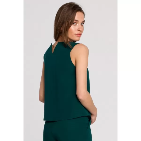  Дамска блуза STYLOVE S257 ЗЕЛЕНО 