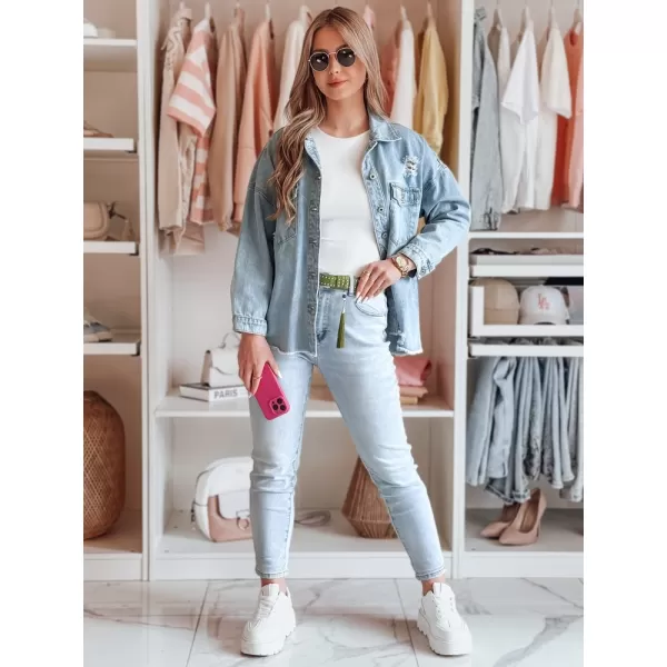  Дамски панталони DSTREET UY2422 СИНЬО 