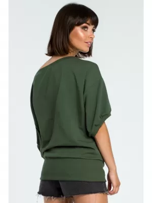 Дамска блуза BEWEAR B079 ВОЕННО ЗЕЛЕНО
