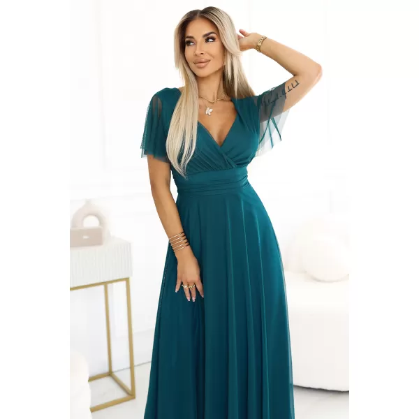  Рокля NUMOCO NASTIA 562-4 ЗЕЛЕНО 