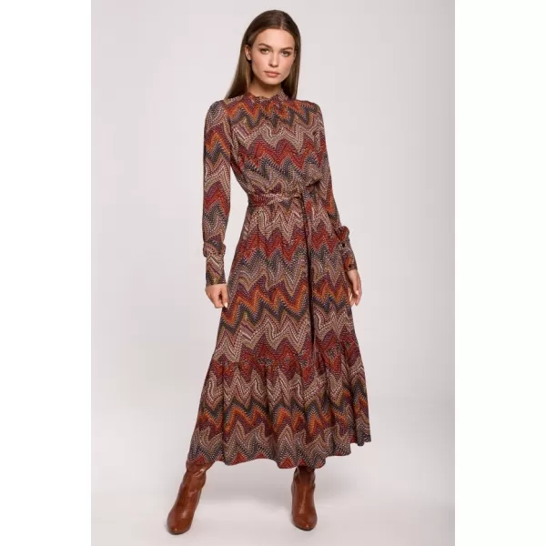  Рокля STYLOVE S291 КАФЯВО 