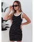 Рокля DSTREET EY2578 ЧЕРНО