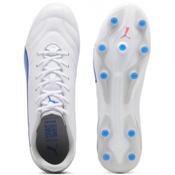 Ботуши PUMA KING PRO FG/AG 107862_02 PUMA WHITE/BLUEMAZING 