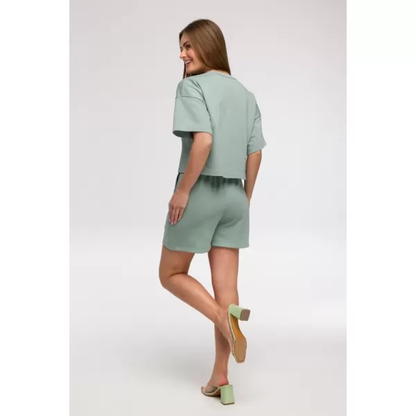  Дамски суичър BEWEAR B294 МЕНТА 