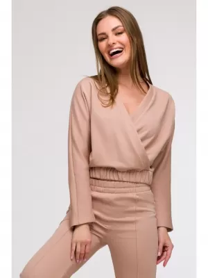 Дамски суичър BEWEAR B292 МОКА