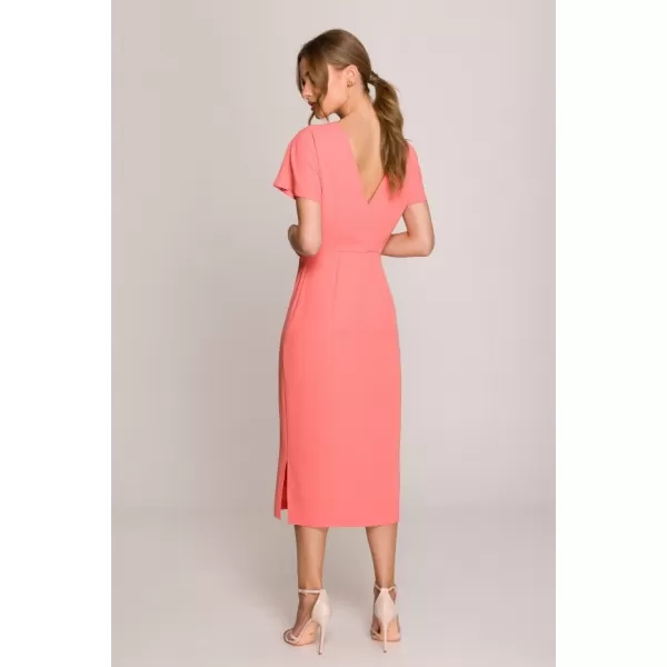  Рокля STYLOVE S398 ОРАНЖЕВО 