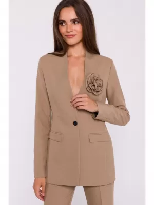 Дамско яке STYLOVE S370 БЕЖОВО