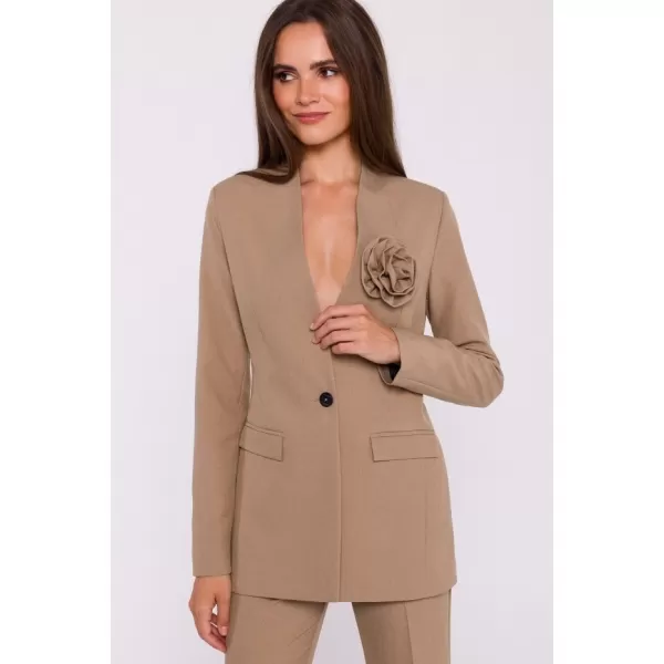  Дамско яке STYLOVE S370 БЕЖОВО 