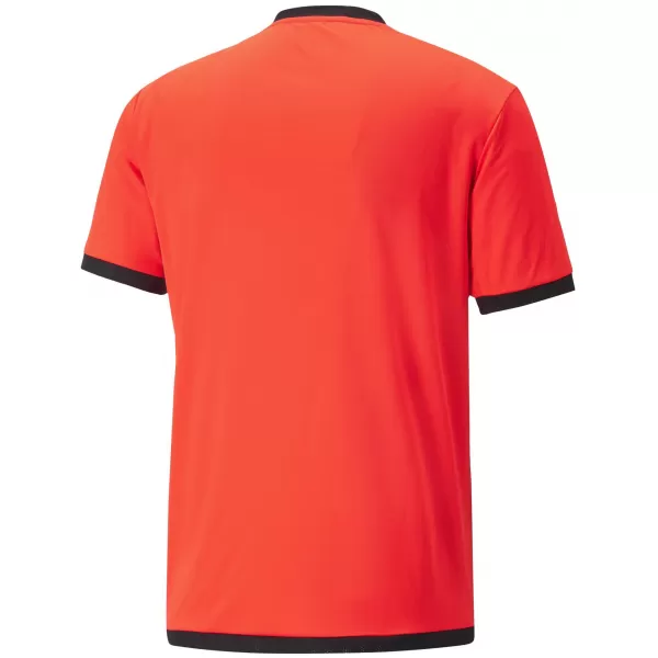  Футболна фланелка PUMA TEAMLIGA REFEREE JERSEY 705452_19 RED BLAST/ ЧЕРВЕН ВЗРИВ/PUMA BLACK 