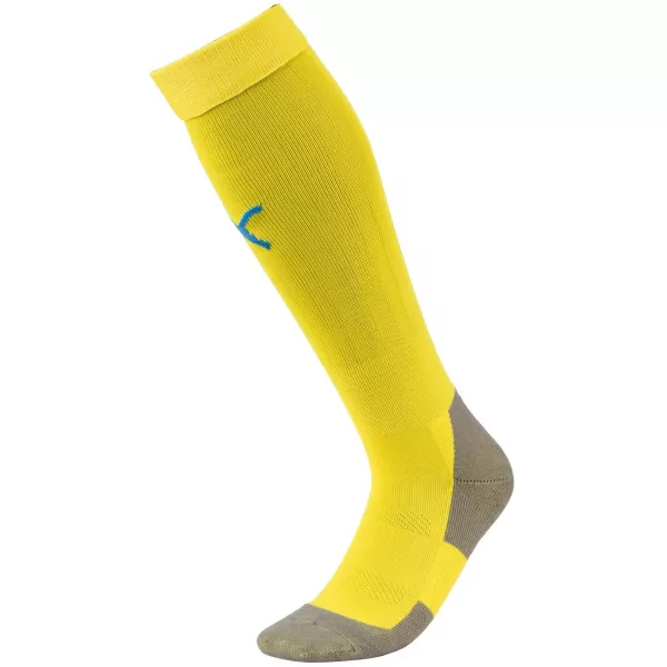  Футболни чорапи PUMA TEAM LIGA SOCKS CORE 703441_17 КИБЕР ЖЪЛТО/ЕЛЕКТРИЧЕСКО СИНЬО L 