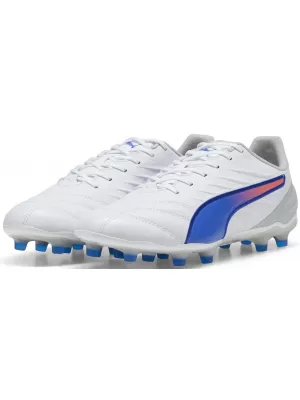 Ботуши PUMA KING PRO FG/AG 107862_02 PUMA WHITE/BLUEMAZING