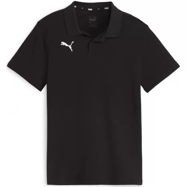 Мъжки t -риза с яка PUMA TEAMGOAL CASUALS POLO JR 658606_03 PUMA BLACK/PUMA WHITE 