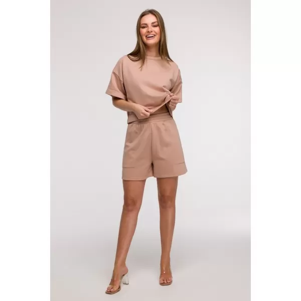  Дамски шорти BEWEAR B295 МОКА 