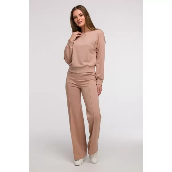 Дамски суичър BEWEAR B293 МОКА 