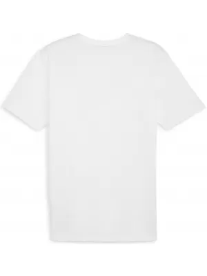 Риза PUMA TEAMRISE LOGO JERSEY COTTON 658705_04 PUMA WHITE/PUMA BLACK