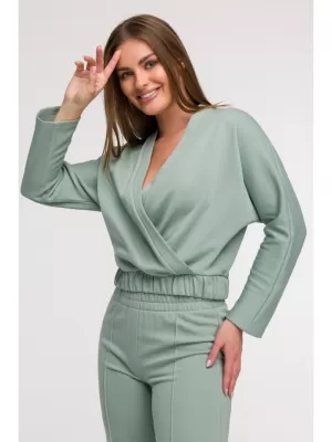Дамски суичър BEWEAR B292 МЕНТА